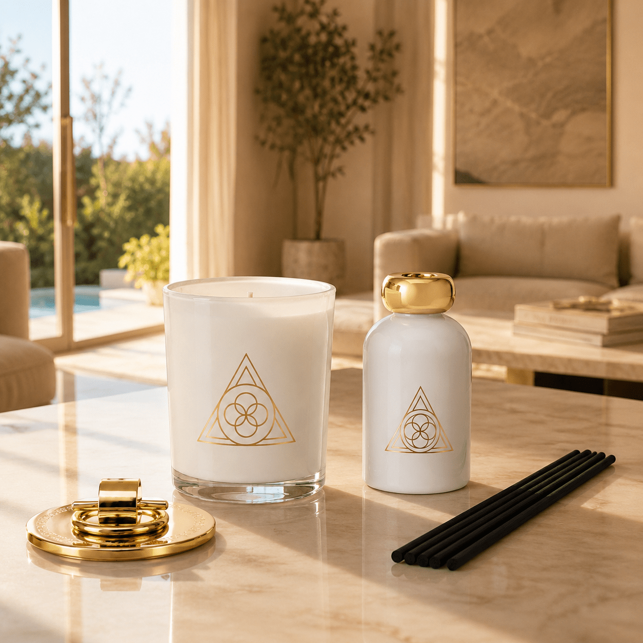 Mystic Cedar | Rituel Cadeau Verre Blanc | ESSENCE 1989 - ESSENCE 1989Coffret CadeauKIT-CDB