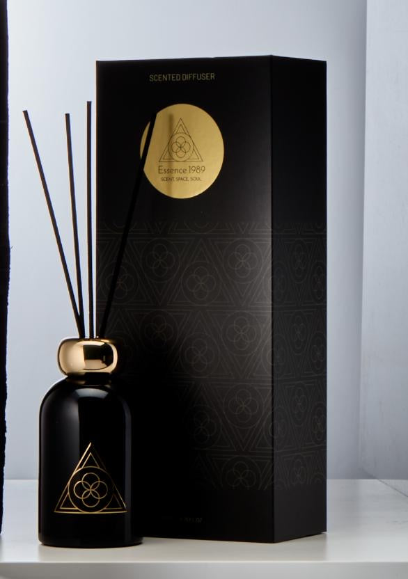 diffuseur parfum luxe noir 200 ml design minimaliste intérieur élégant