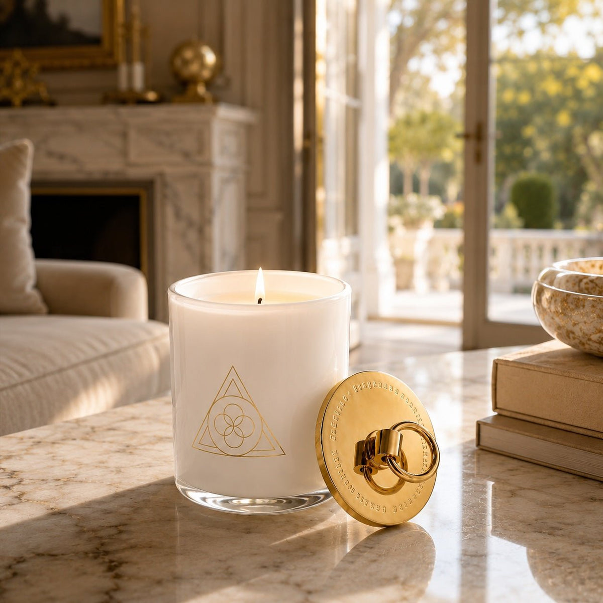 Bougie Parfumée White Tea | Verre Blanc | ESSENCE 1989 - ESSENCE 1989Bougies parfuméesCAN-WTB-260