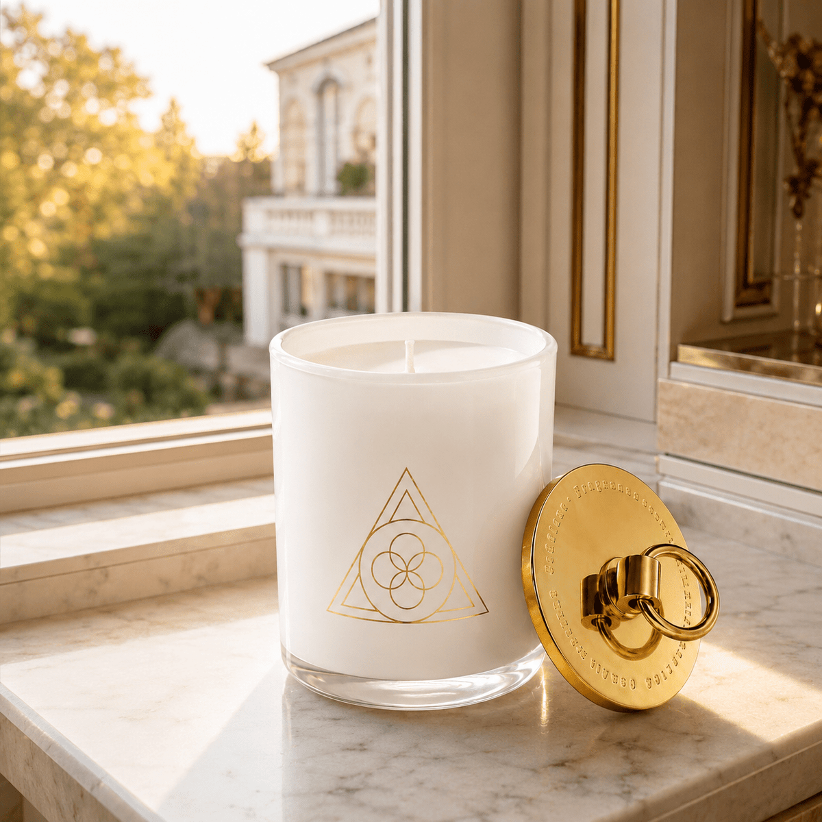 Bougie Parfumée White Tea | Verre Blanc | ESSENCE 1989 - ESSENCE 1989Bougies parfuméesCAN-WTB-260