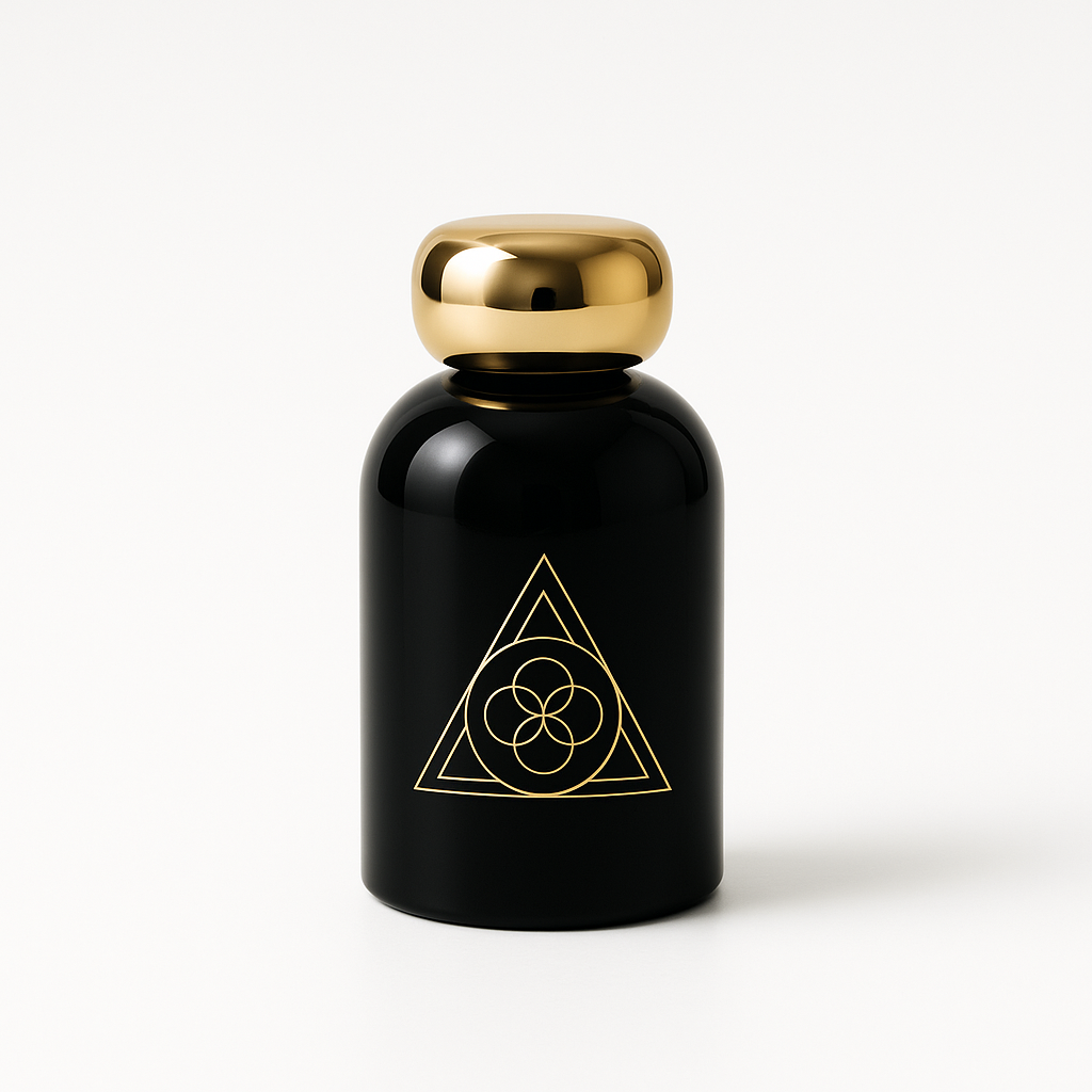 diffuseur parfum luxe thé blanc 200 ml verre noir design minimaliste